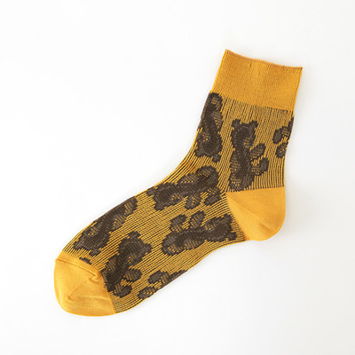 テディベア柄ショートソックス