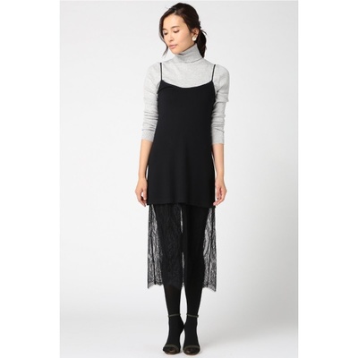 スソレースキャミソールワンピース