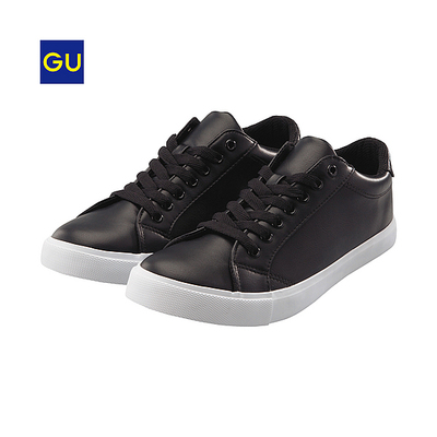 （GU）レザータッチスニーカー