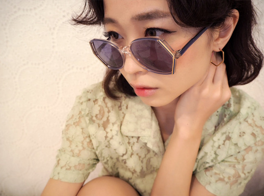 70s Avon Hexagon Hoops Pierce