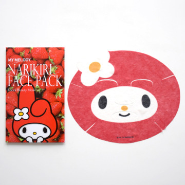 MY MELODY なりきりフェイスパック / ストロベリーエッセンス / 2枚入り