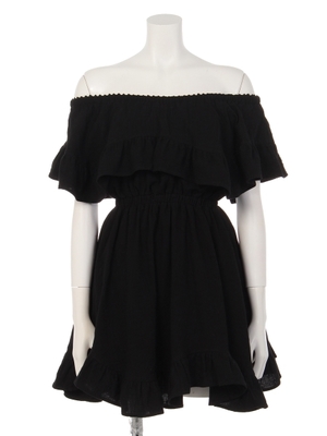 ヨウリュウオフショルワンピース