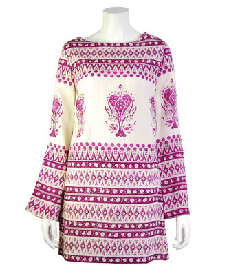 Twiggy Sleeve Shift w/ Keyhole