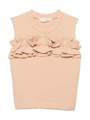 フリル裏毛プルオーバー