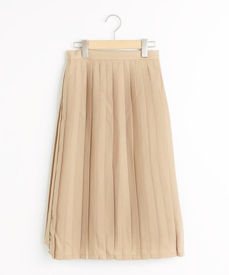 ミモレ丈プリーツスカート