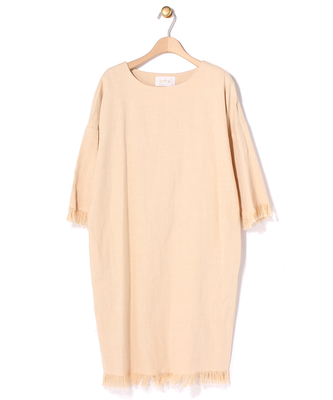 C/Lヘリンボーンワンピース