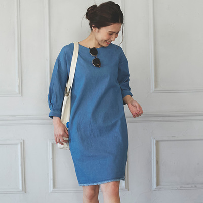 レディース デニム　ワンピース