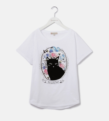 WITCH CAT TEE カットソー