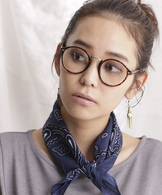 nano・universe ボストン型眼鏡