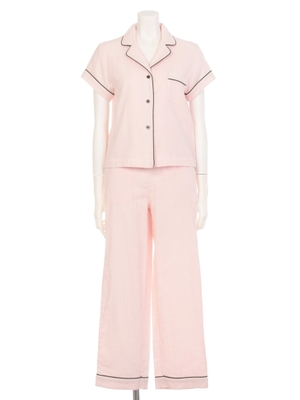 オリジナルダブルガーゼパジャマ LP/Tセット レディース