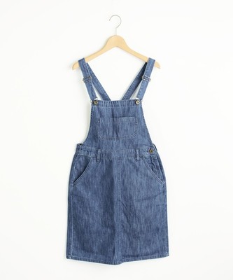 デニムサロペットスカート