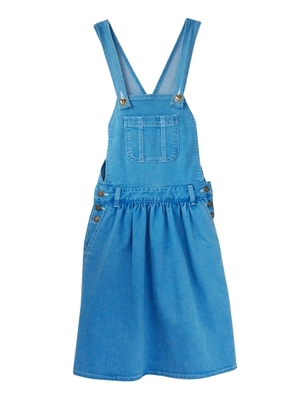 denim salopette skirt