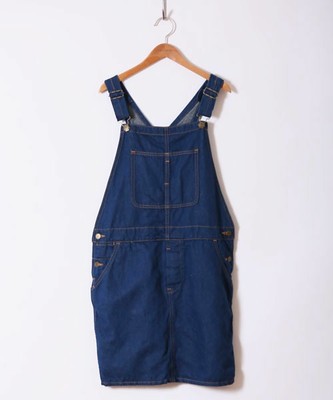 デニムサロペットスカート