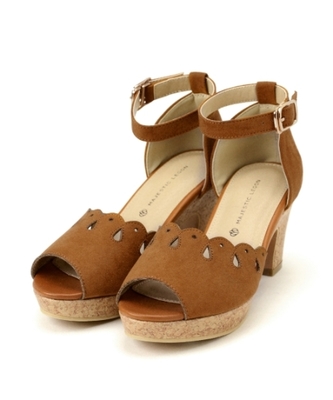 ヒートカットスカラップサンダル