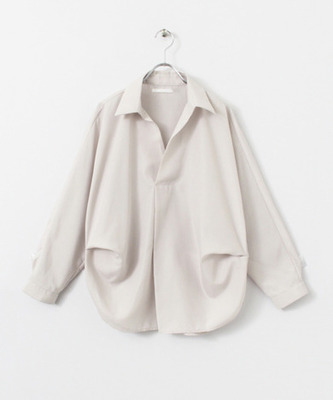 ドルマンスリーブスキッパーシャツ