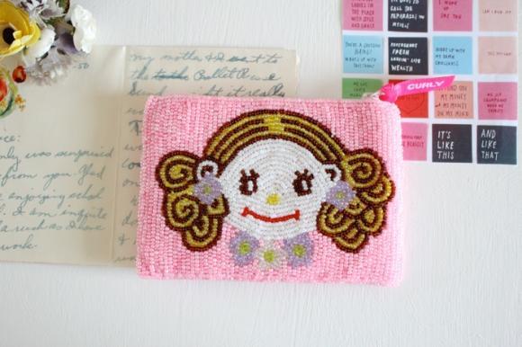 ビーズポーチ☆ジンジャー/Pink