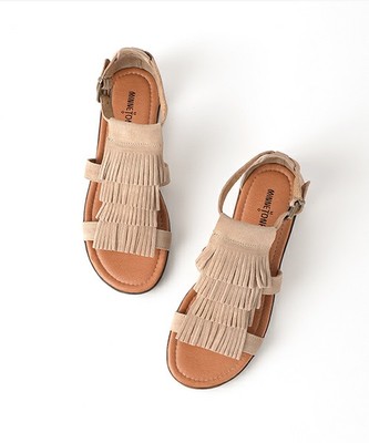 フリンジ サンダル