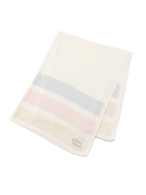 moco moco’スムーズィー’4ボーダーブランケット