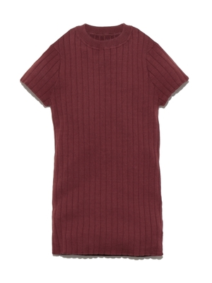 ウォッシャブルワイドリブTトップス