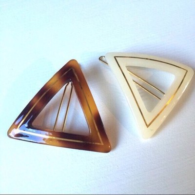 triangleピン☆ホワイト