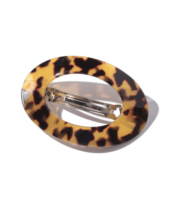 べっこう風バレッタ