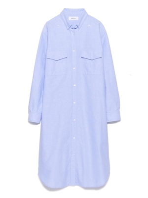 ボタンダウンシャツワンピース