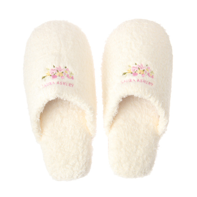 Laura Ashley（ローラアシュレイ）ルームシューズ アメリ　ピンク
