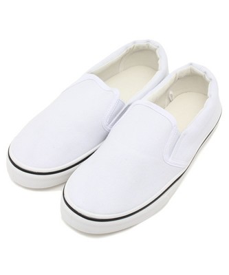 シンプル＆柄プリントスリッポンスニーカー