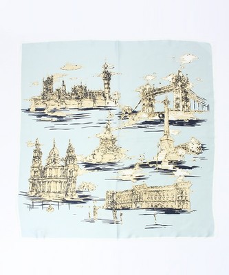 キャッスル柄スカーフ