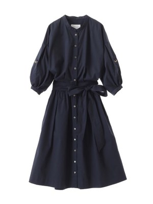 ソフトフィット＆フレアシャツワンピース