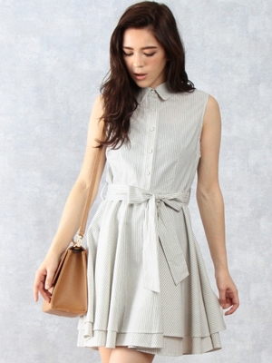 シャツワンピース