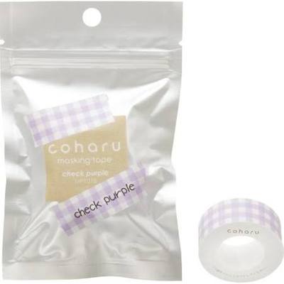 チェックパープル