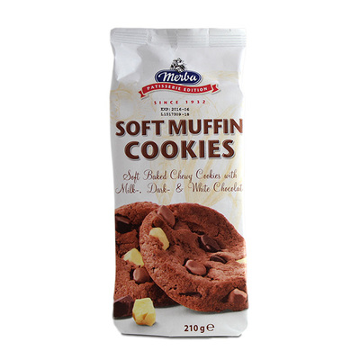 メルバ ソフトマフィン トリプルチョコレートクッキー
