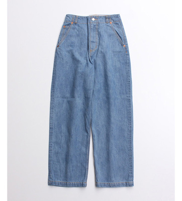 12.5OZデニム ハイウエストパンツ