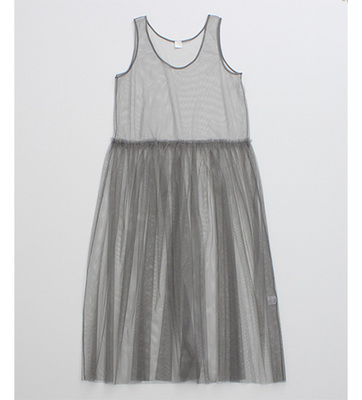 チュールワンピース