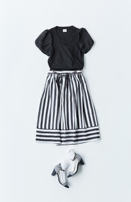 届いた瞬間にコーディネイト完成！　迷わず着られるデイリーに活躍のガーリーコーディネイトセット