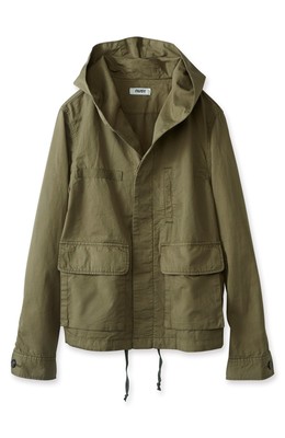 フードつきオンナノコミリタリージャケット ＜カーキ＞