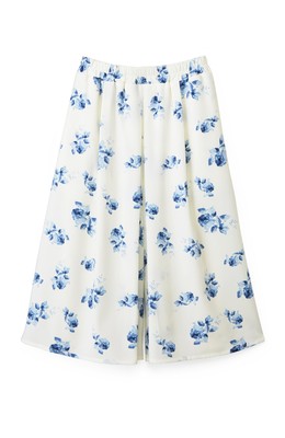 花柄スカーチョ ＜オフホワイト＞