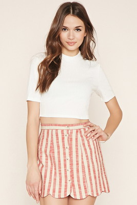 FOREVER21 ストライプスカート
