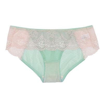 Floret Love Mint Blue Bikini Panty