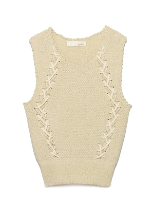 Lily Brown （リリーブラウン）  編み上げニットプルオーバー