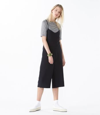 BLACK BY MOUSSY Double cloth jump suit