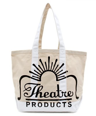 コットンキャンバス ロゴプリント トートバッグ