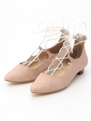 ギリーフラットパンプス