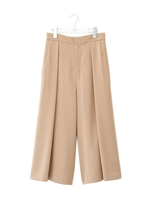 ポリエステルツイルガウチョパンツ