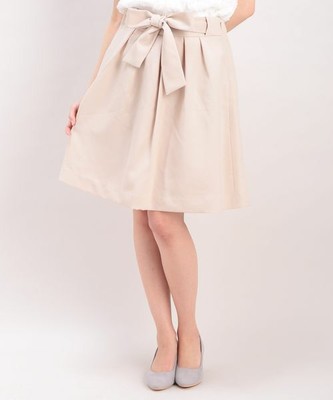 【4WAY】タックギャザーフレアスカート