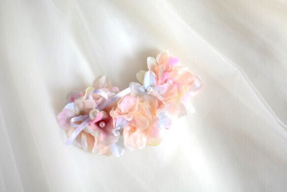 恋するハートのバレッタ❁ピンク