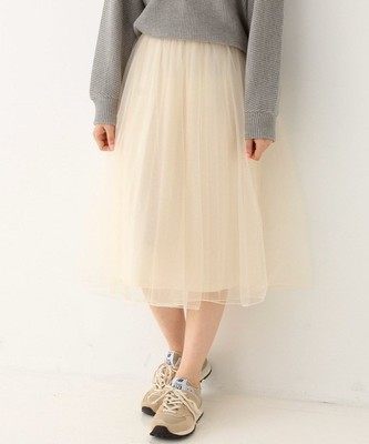 チュールスカート