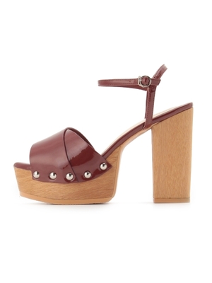 WOODソールサンダル