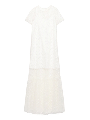 レースロングワンピース